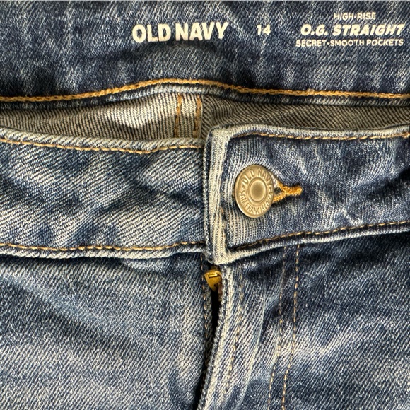 Old Navy O. G. Straight Jean Size 14 - Picture 3 of 3
